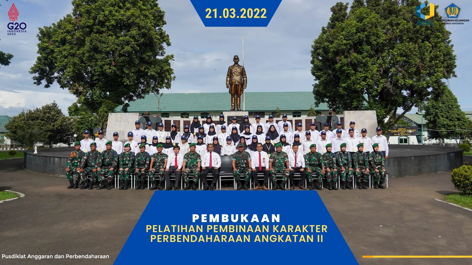 Pembukaan Pelatihan Pembinaan Karakter Perbendaharaan Angkatan II