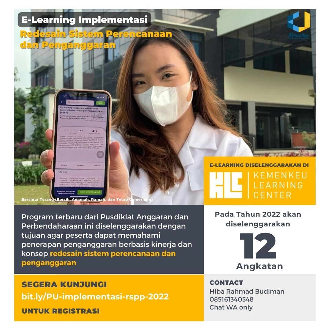Elearning Implementasi Redesain Sistem Penganggaran dan Perencanaan (RSPP)
