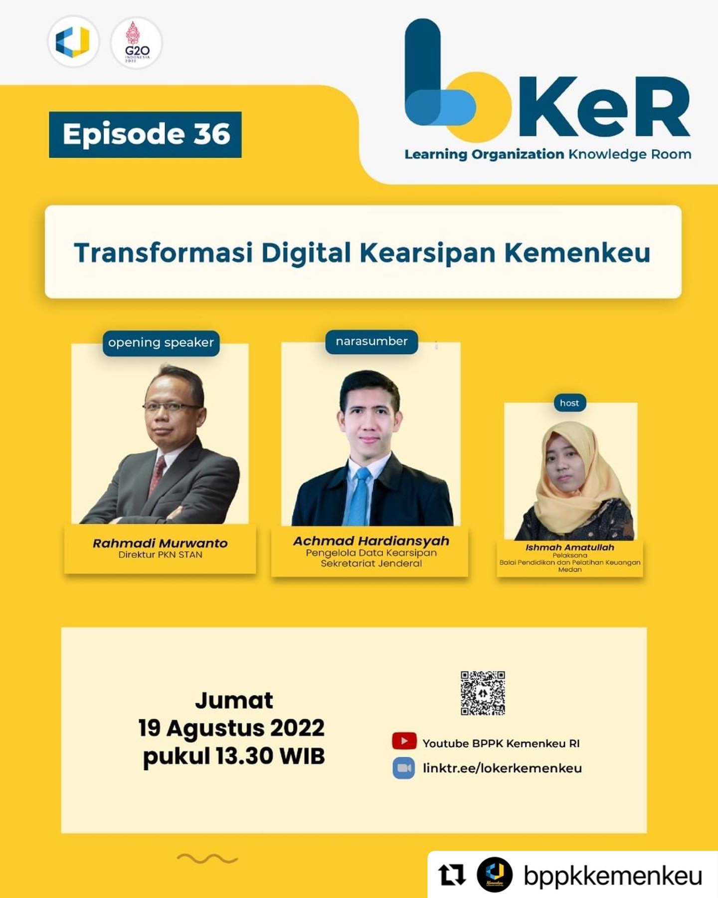 LOKeR Episode 36: Transformasi Digital Kearsipan Kemenkeu