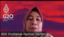 Pembukaan Diklat Jarak Jauh bersama Kepala Balai Baru BDK Pontianak