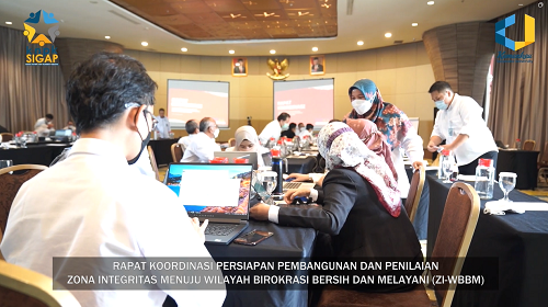 Sosialisasi Internal Pembangunan dan Penilaian ZI-WBBM