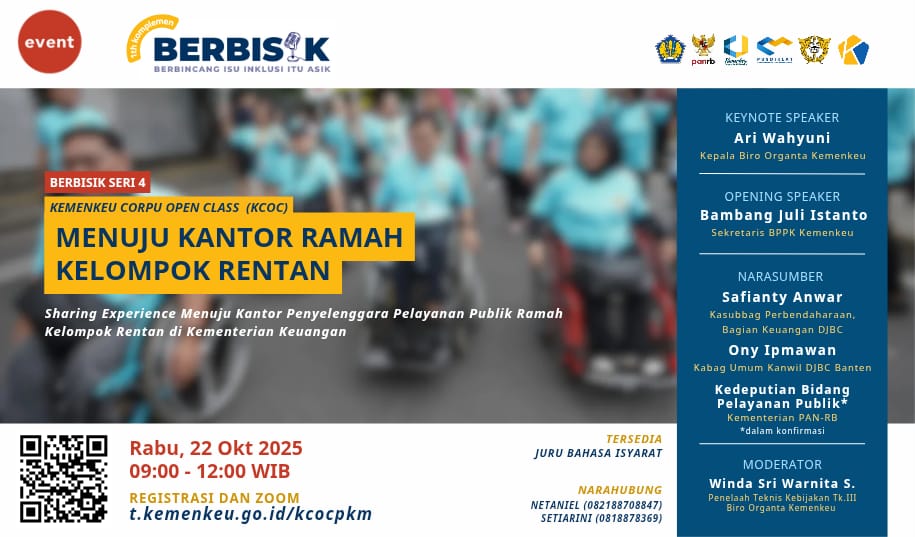 [BERBISIK Seri 4] KCOC – MENUJU KANTOR RAMAH RENTAN