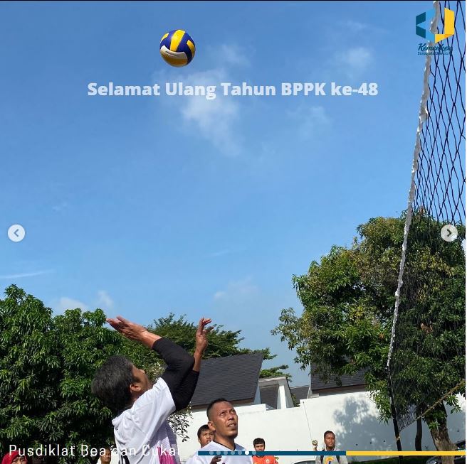 PERTANDINGAN VOLI ANTAR UNIT BPPK