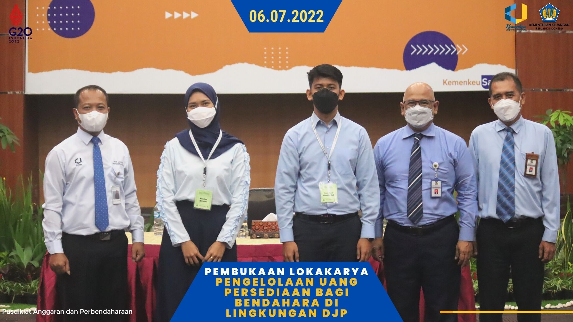 Pembukaan Lokakarya Pengelolaan Uang Persediaan bagi Bendahara di Lingkungan DJP Angkatan I