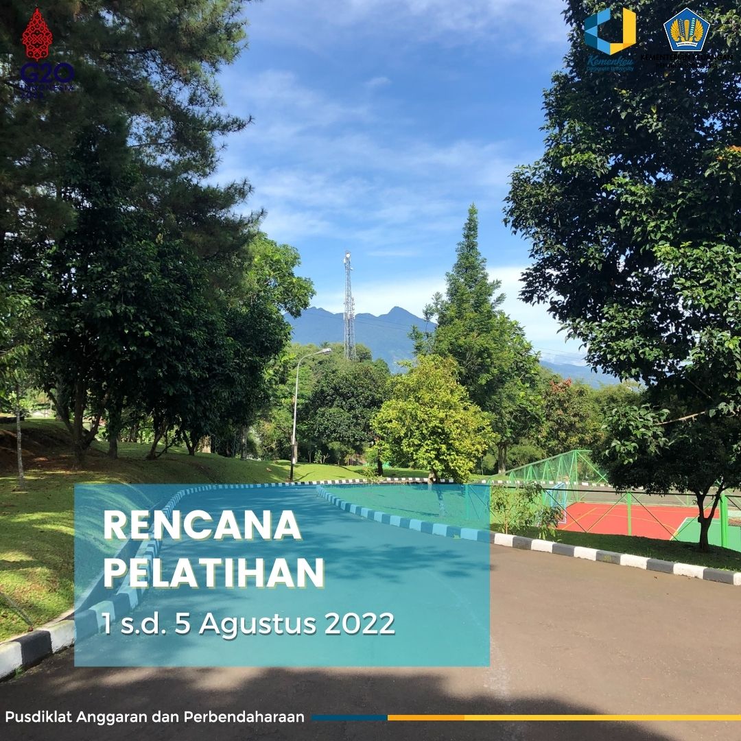 Rencana Pelatihan 1 s.d 5 Agustus 2022