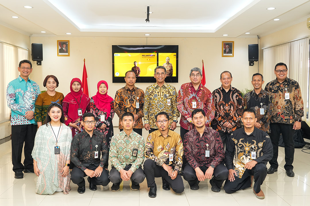 Kepala BPPK Lantik 9 Pejabat Fungsional di Lingkungan BPPK