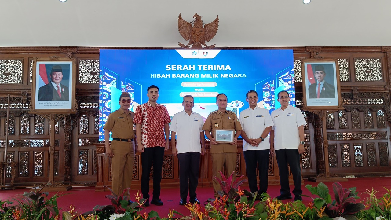Serah Terima Hibah BMN Eks Balai Diklat Kepemimpinan BPPK dari Kementerian Keuangan kepada Pemerintah Kota Magelang