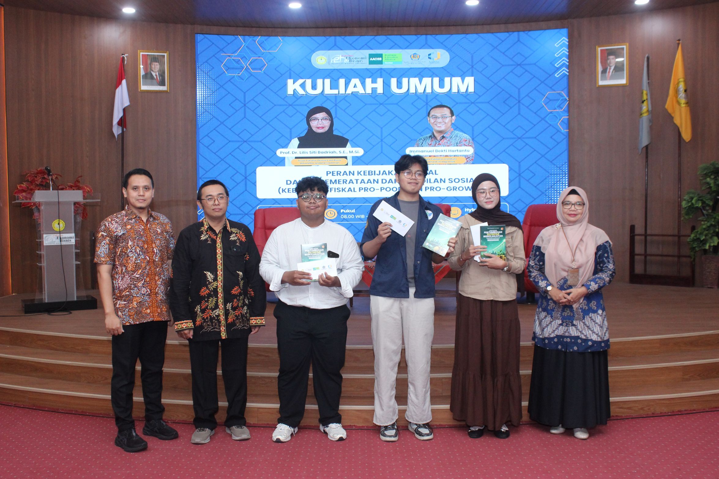 Kuliah Umum Kolaborasi CPFR dengan FEB Universitas Jenderal Soedirman
