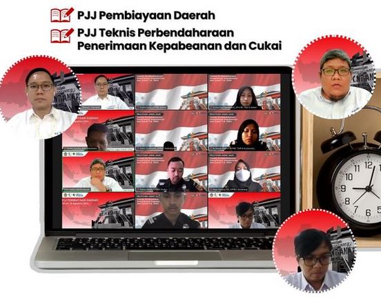 Pembukaan Pelatihan PJJ Pembiayaan Daerah dan PJJ Teknis Perbendaharaan Penerimaan Kepabeanan dan Cukai