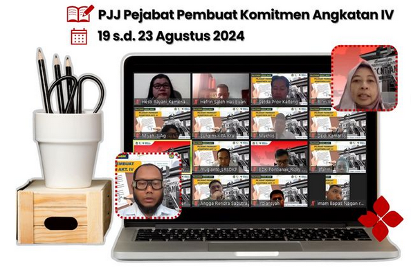 Pembukaan Pelatihan Jarak Jauh Pejabat Pembuat Komitmen Angkatan IV