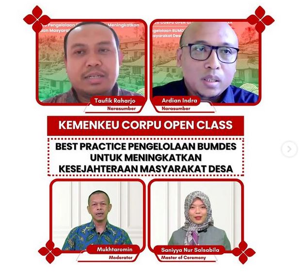 KCOC dengan tema "Best Practice Pengelolaan BUMDES untuk Meningkatkan Kesejahteraan Masyarakat Desa."