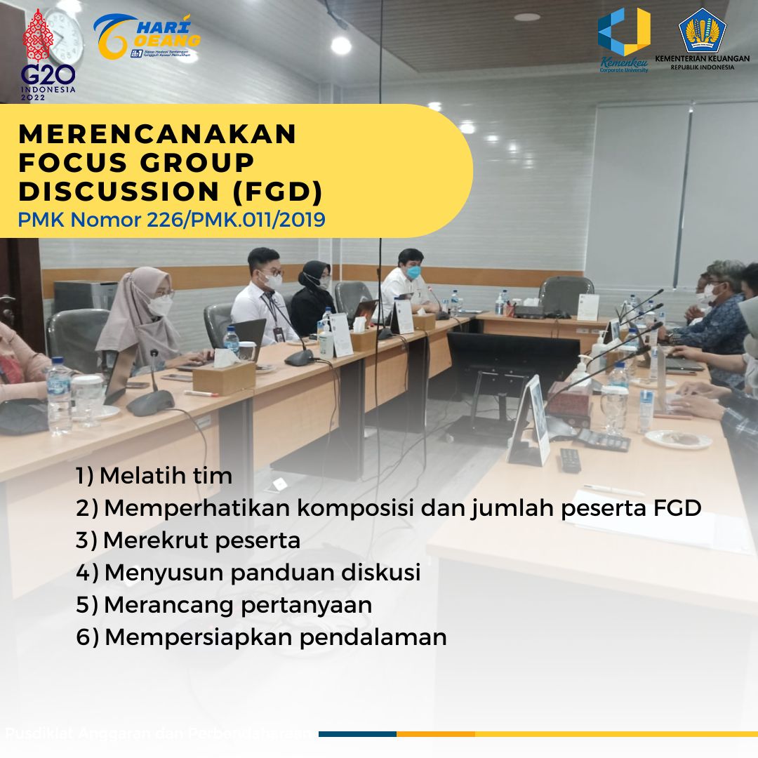 Merencanakan Focus Group Discussion (FGD)