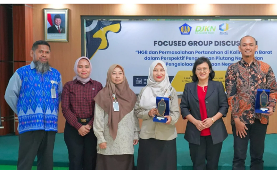 Focus Group Discussion (FGD) “HGB dan Permasalahan Pertanahan di      Kalimantan Barat dalam Perspektif Pengurusan Piutang Negara dan Pengelolaan Kekayaan Negara”