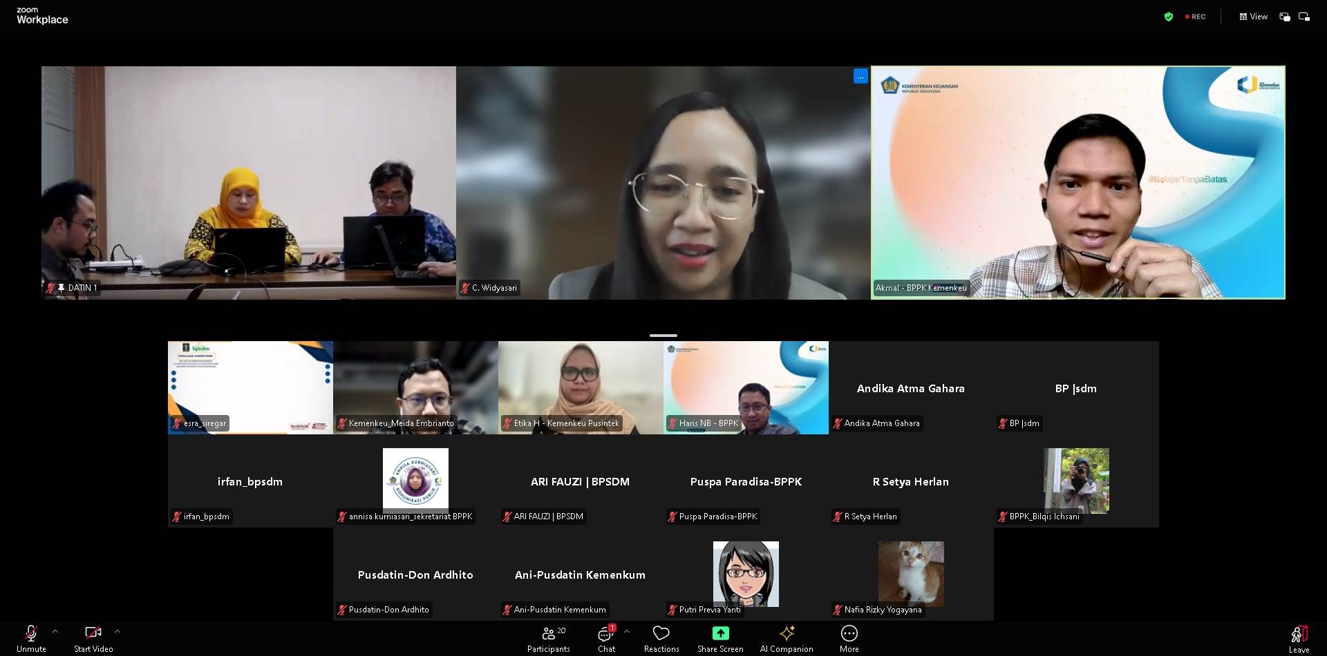 BPPK Terima Kunjungan Studi Banding Knowledge Management System oleh Pusdatin Kemenkum
