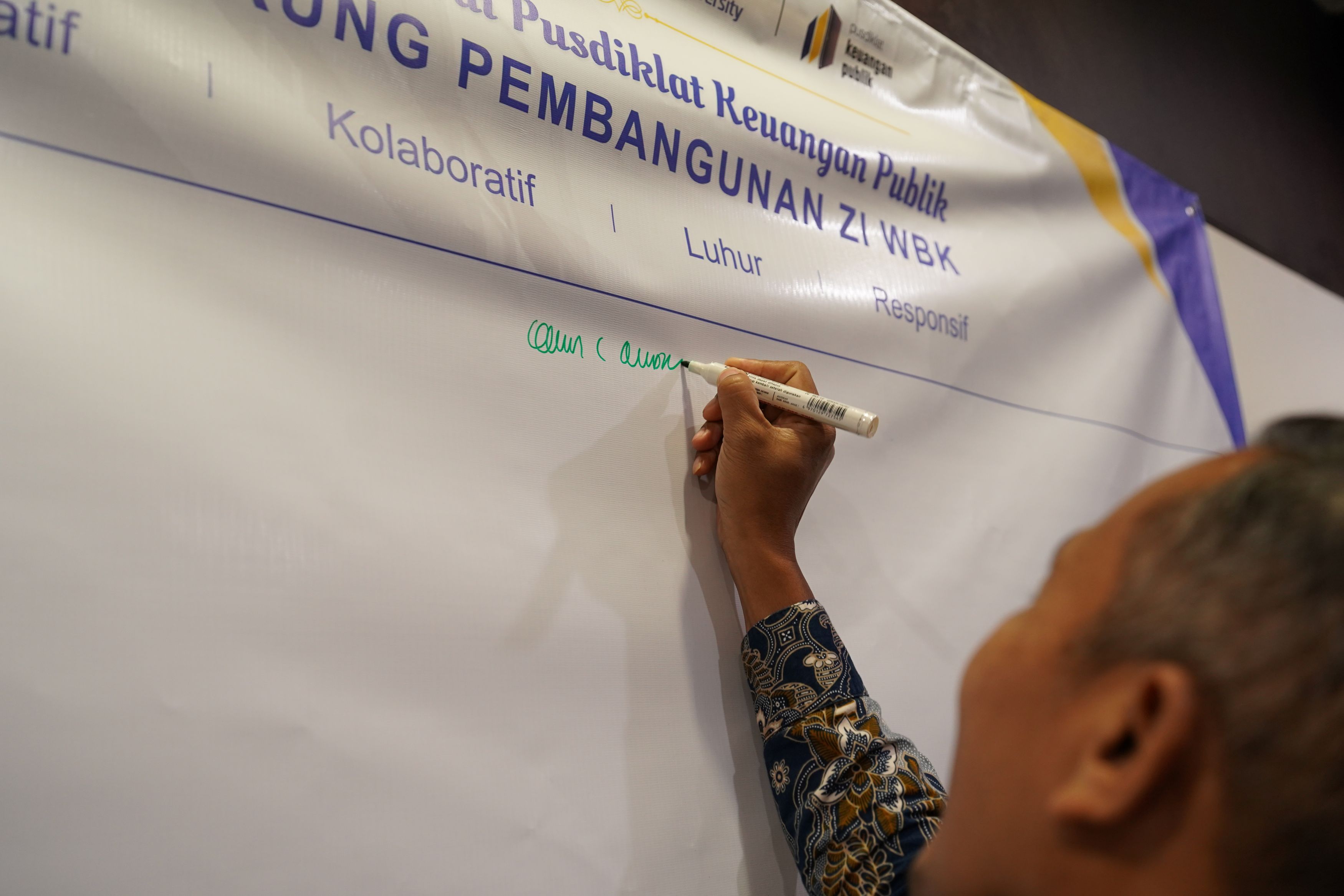 Pencanangan ZI WBK Pusdiklat KP, “Inklusif dalam sinergi, berintegritas dalam aksi”