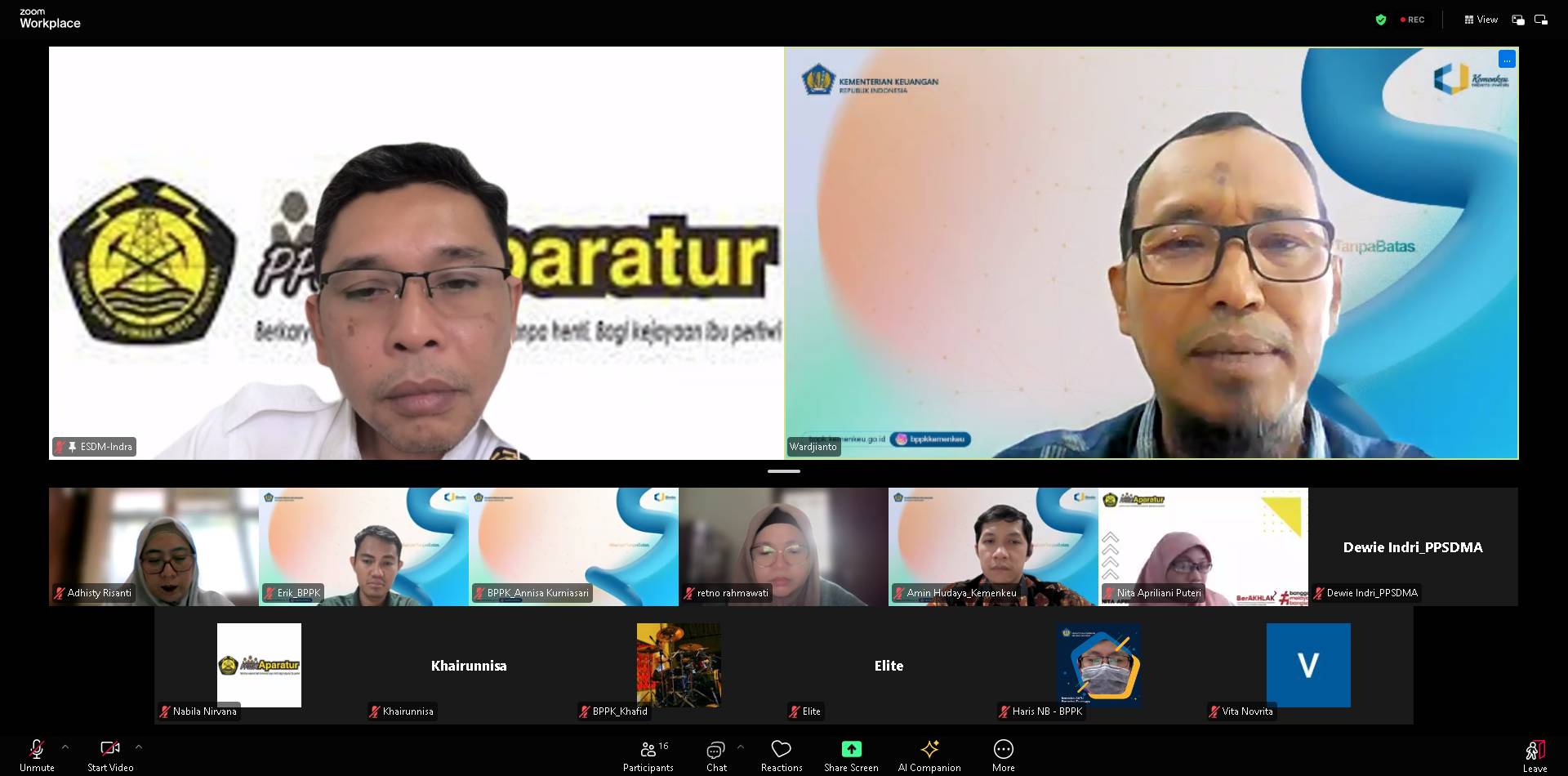 Pusat Pengembangan SDM Aparatur Kementerian ESDM Kunjungi BPPK Bahas Uji Kompetensi JF Keuangan Negara