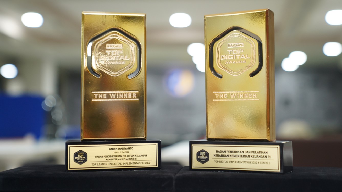 Lagi, BPPK Boyong 2 Penghargaan Top Digital Awards 2022