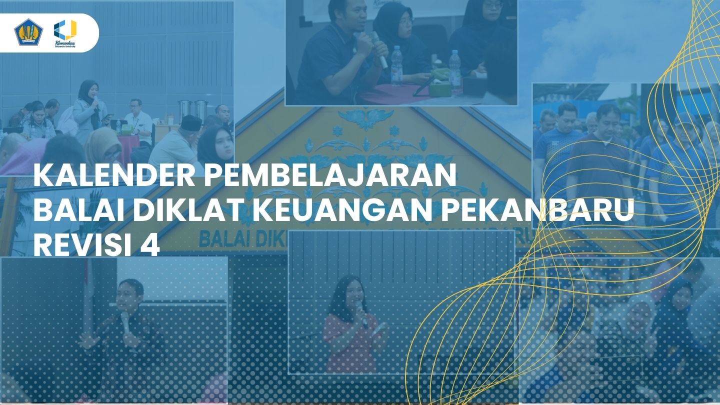 Kalender Pelatihan BDK Pekanbaru Revisi ke-4