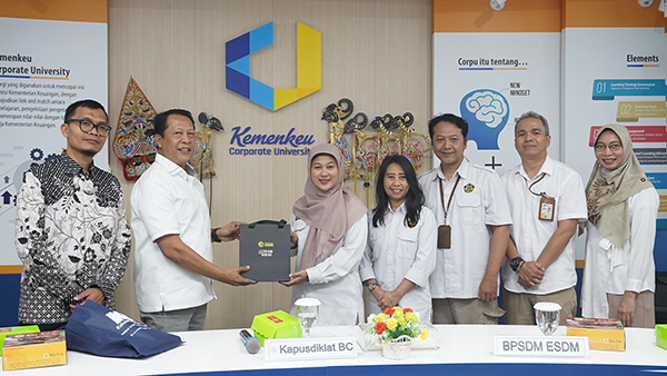 Kunjungan Studi Best Practice Pembangunan Zona Integritas BPSDM Kementerian ESDM
