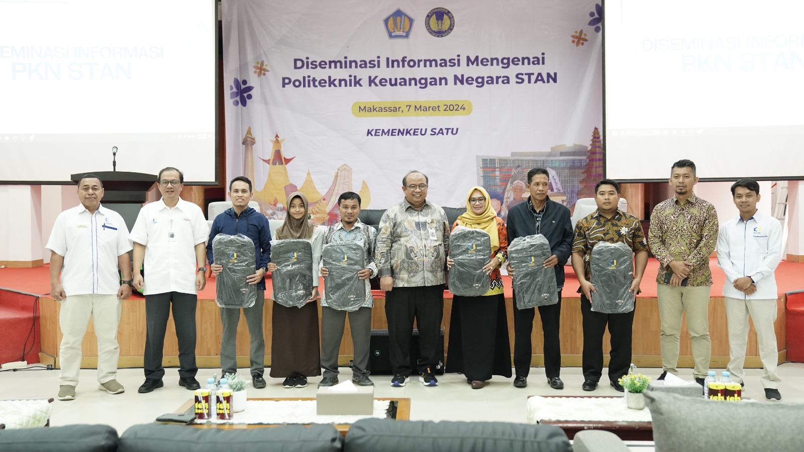 PKN STAN Gelar Diseminasi Informasi Penerimaan Mahasiswa Baru PKN STAN 2024 di Makassar