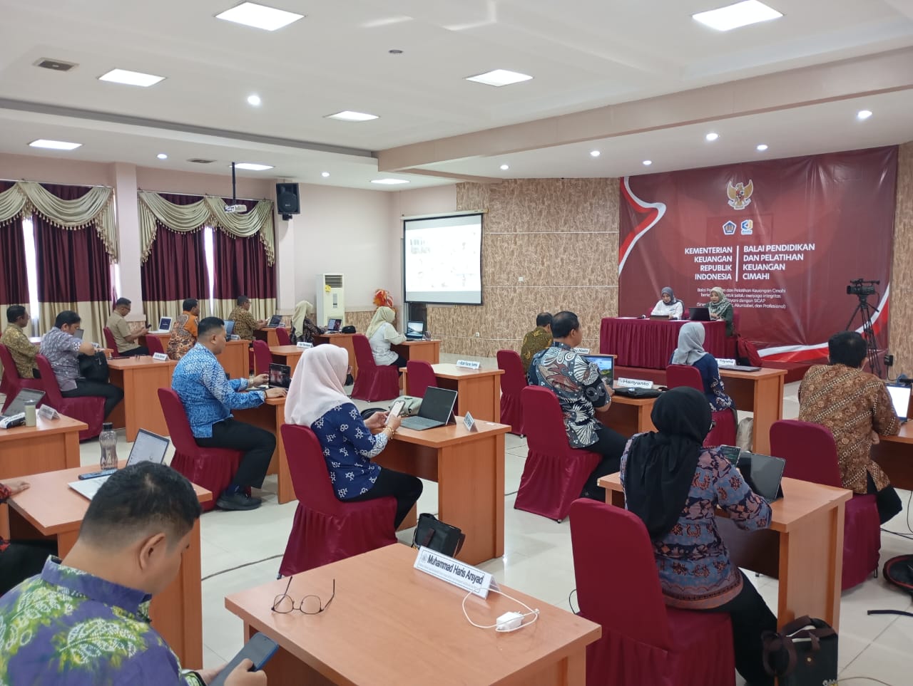 Pembukaan Pelatihan di Pusdiklat Keuangan Publik (20 Oktober 2025)