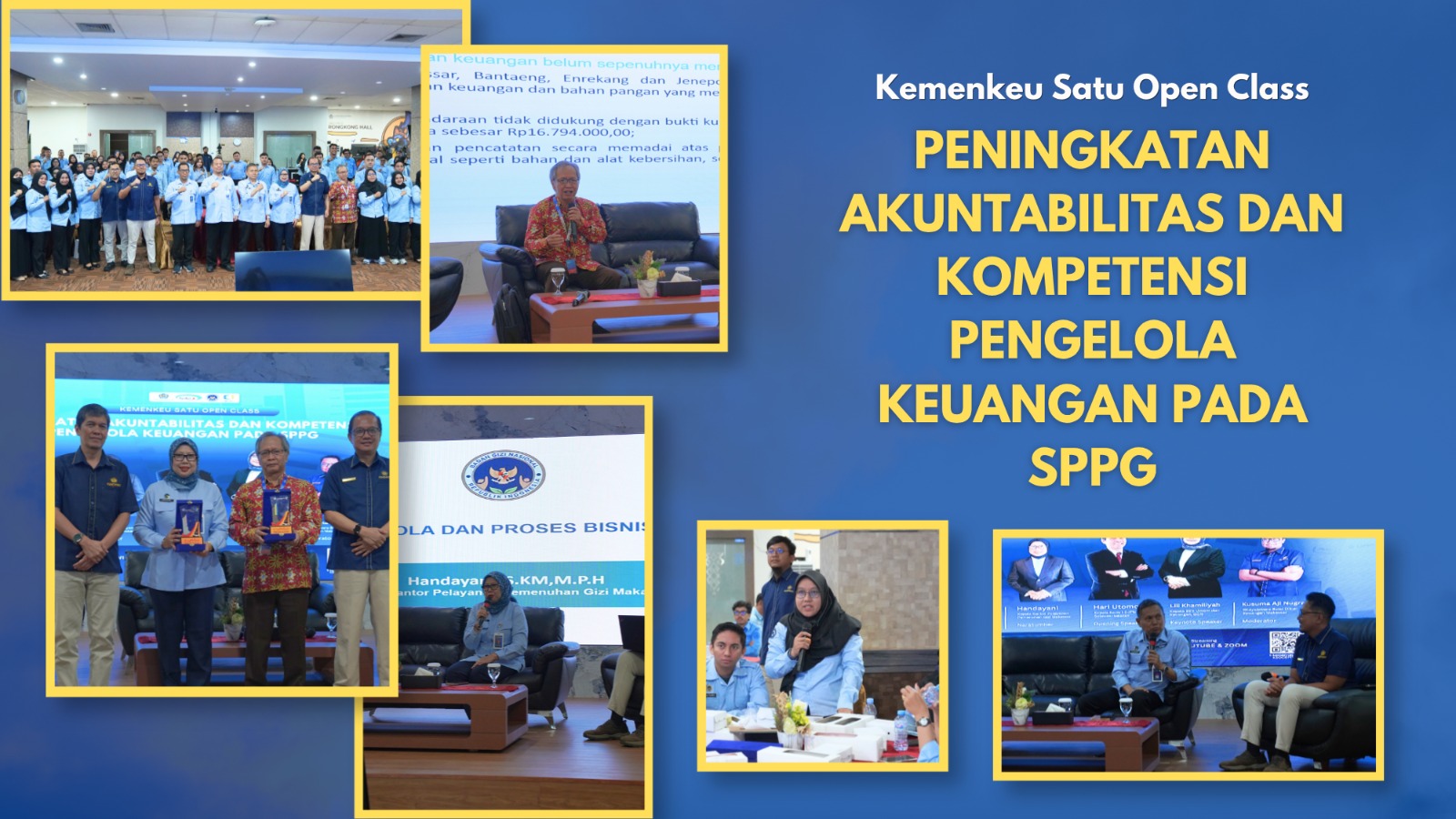 Dalam Rangkaian Program Peningkatan Kompetensi Penyusunan Laporan Keuangan bagi SPPG, BDK Makassar Gelar Open Class