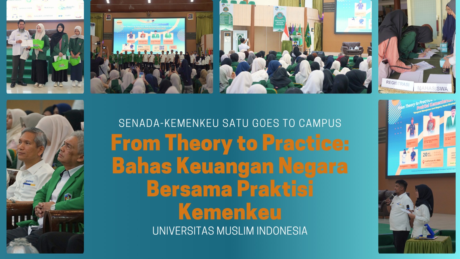 SENADA-Kemenkeu Satu Goes to Campus UMI: Padukan Edukasi Manajemen Aset oleh Praktisi dan Penandatanganan PKS Strategis