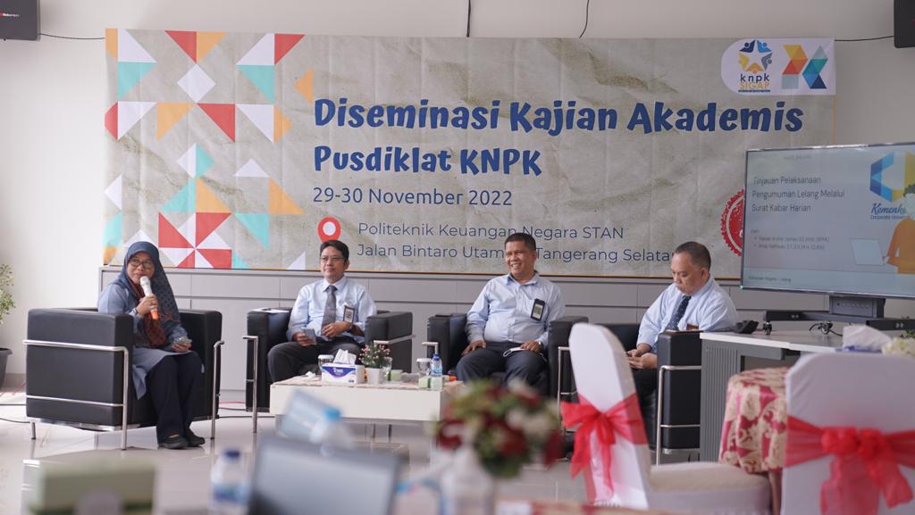 Pusdiklat KNPK Gelar Diseminasi Kajian Akademis