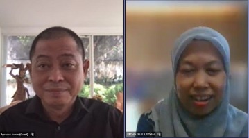 Peserta PJJ Pembekalan Pejabat I di Pusdiklat Pajak Simak Sharing Session Leadership Bersama Ignasius Jonan
