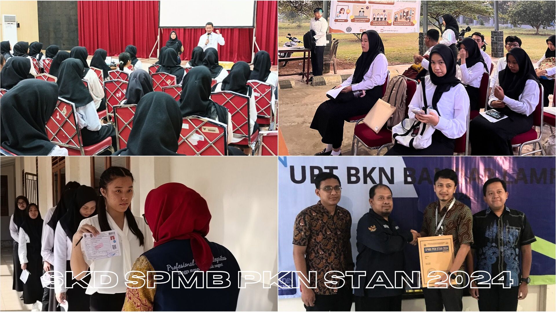Pelaksanaan SKD dalam rangka SPMB PKN STAN Tahun 2024 di Sumatera Bagian Selatan