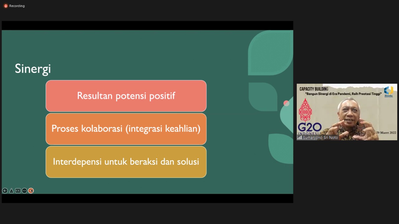 Bangun Sinergi di Kala Pandemi, Raih Prestasi Tinggi