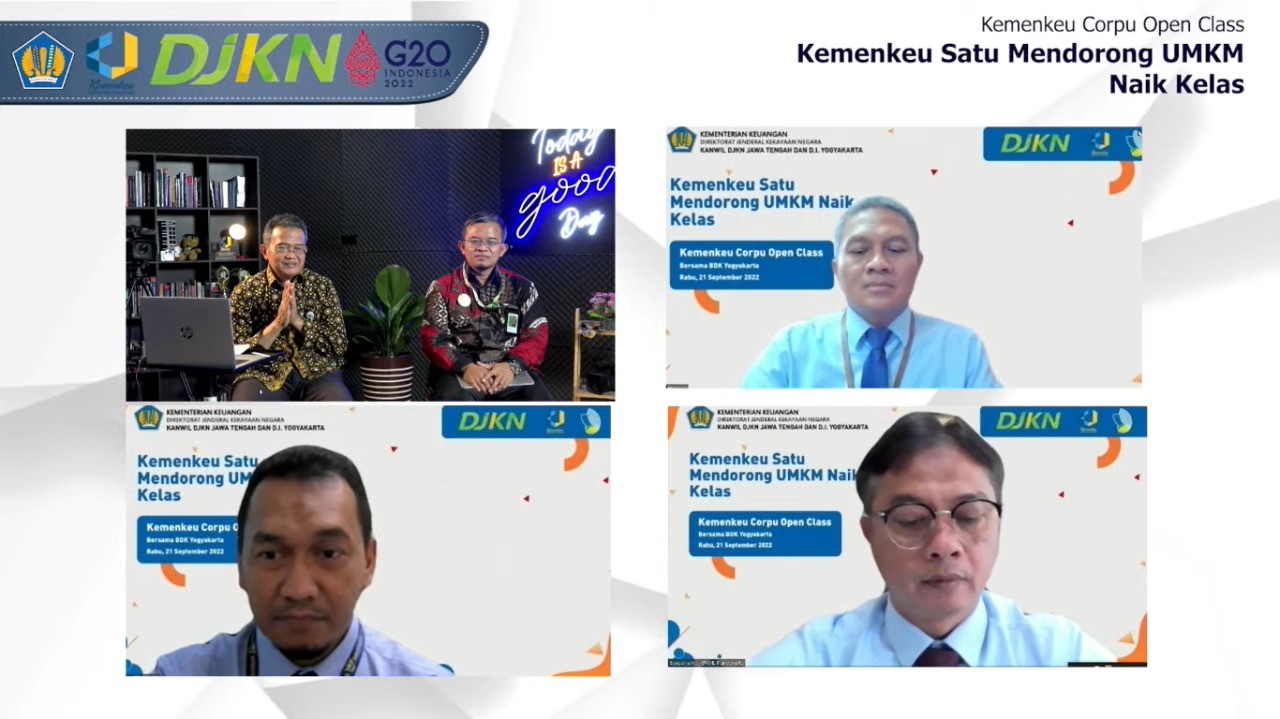 KCOC: Kemenkeu Satu Mendorong UMKM Naik Kelas